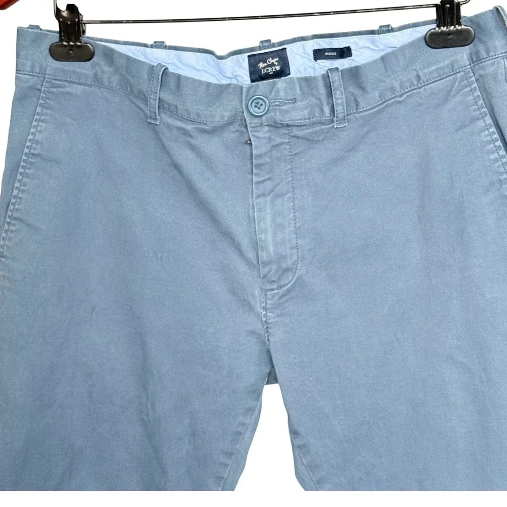 J. Crew Flex Chino Driggs Slim Fit Pants Blue‎ 32x32 Cotton Stretch